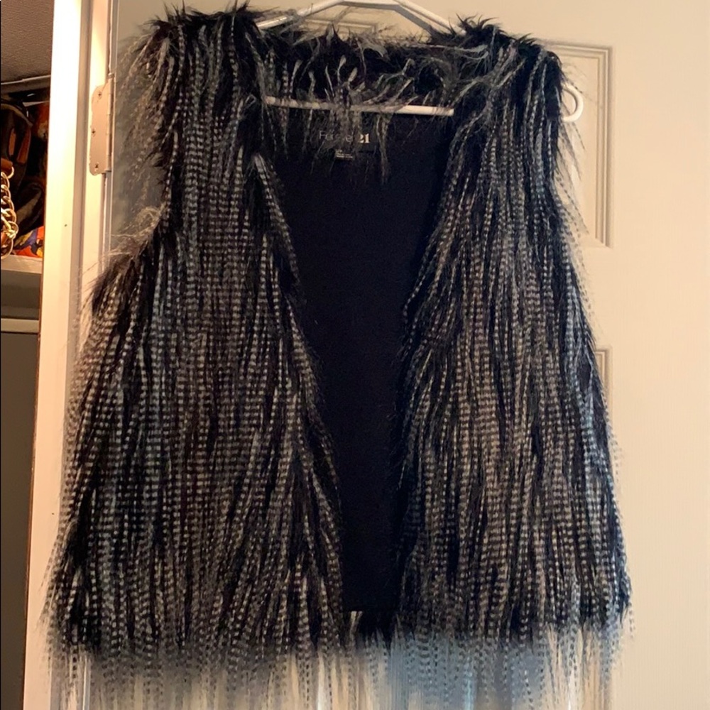 Forever 21 feather vest